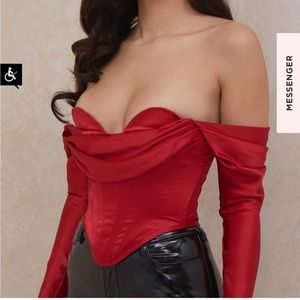 GALA House of CB Corset Top never worn